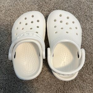 Kids White Clog Shoes